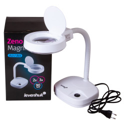Geologisk Udstyr | Indslagslup 2x / 3x Zoom m. LED - LEVENHUK