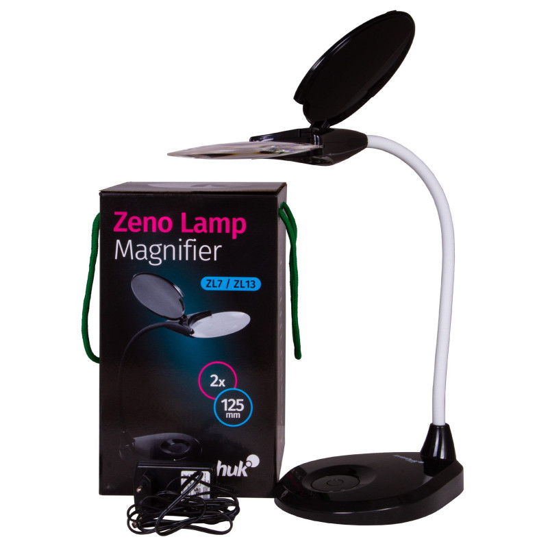 Geologisk Udstyr | Indslagslup 2x / 3x Zoom m. LED - LEVENHUK