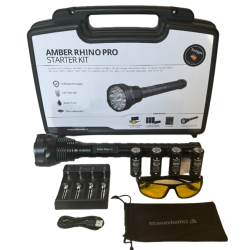 Bedste Ravlygte | DKs kraftigste ravlygte| Amber Rhino Pro 225W
