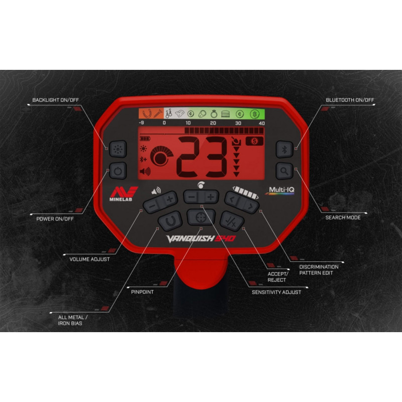 Minelab Vanquish 540 | Metaldetektor - Treasurehunter.dk