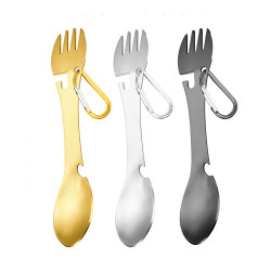 Globuz - Spork m/karabinhage - Treasurehunter.dk