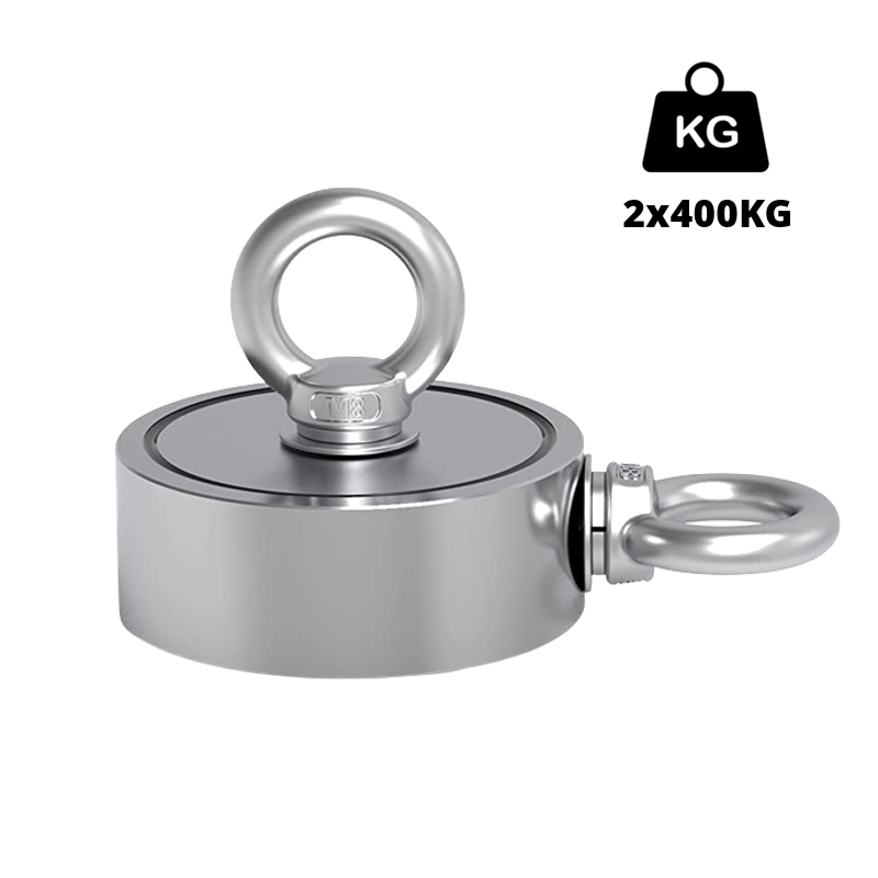 Fiskemagnet | Magnetfiskeri. 800KG Fiskemagnet fra Treasuremanget.