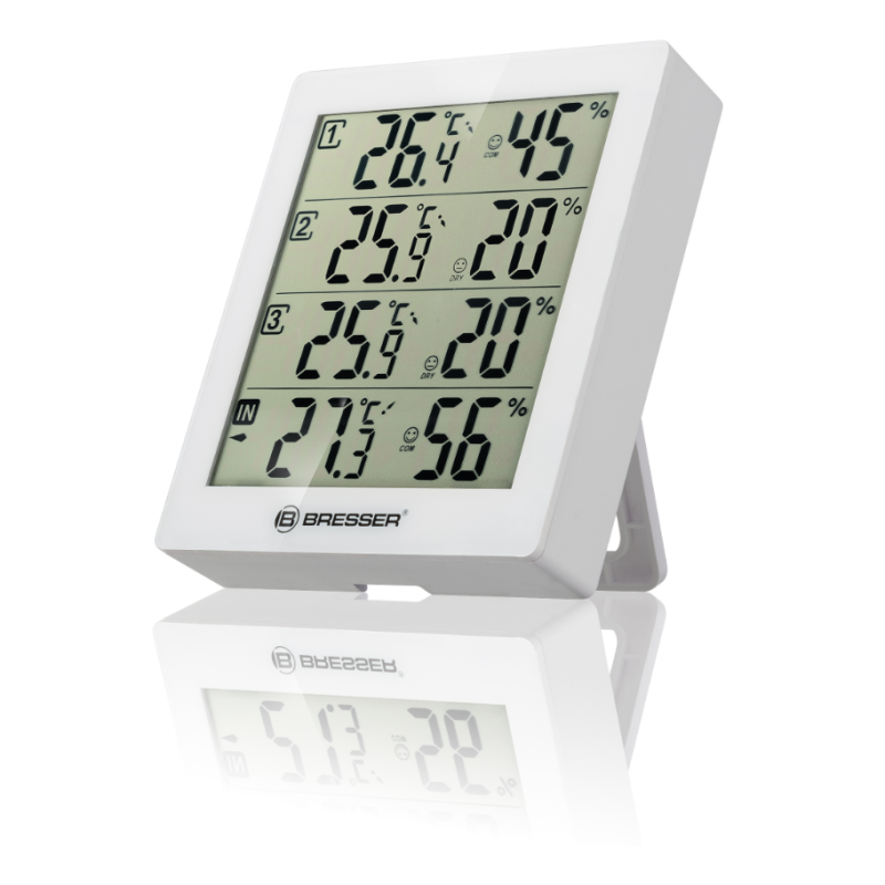 Bresser vejrstation Quadro - Treasurehunter.dk