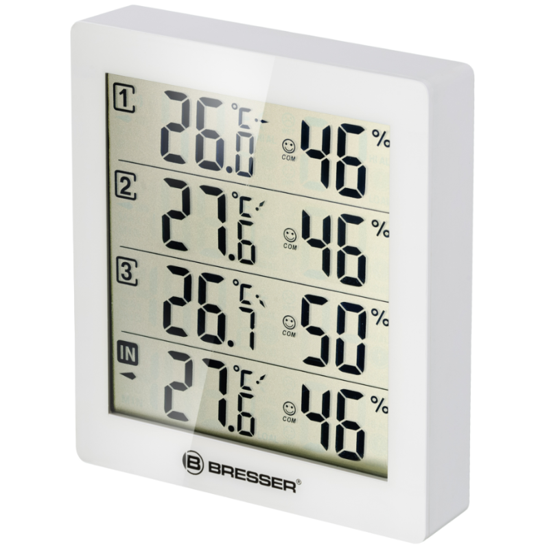Bresser vejrstation Quadro - Treasurehunter.dk