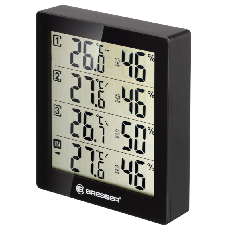 Bresser vejrstation Quadro - Treasurehunter.dk