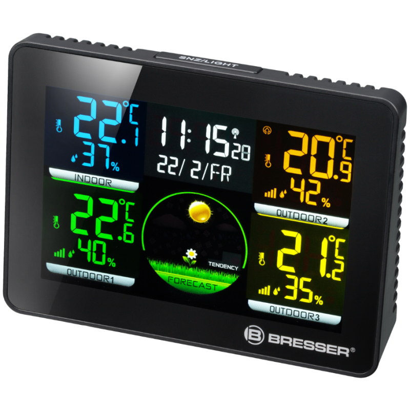 BRESSER Quadro NLX Vejrstation - Treasurehunter.dk