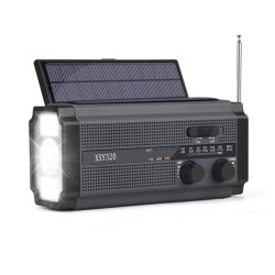 Globuz - Nødradio m/ Powerbank 5.000mAh