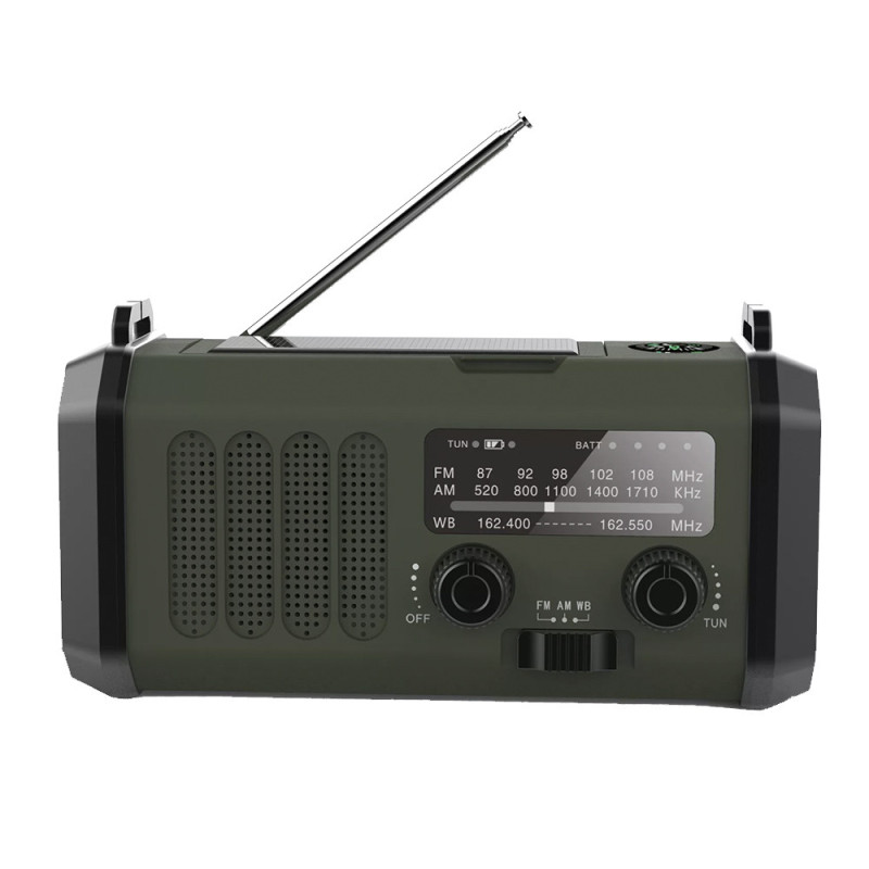 Globuz - Nødradio m/ Powerbank 10.000mAh