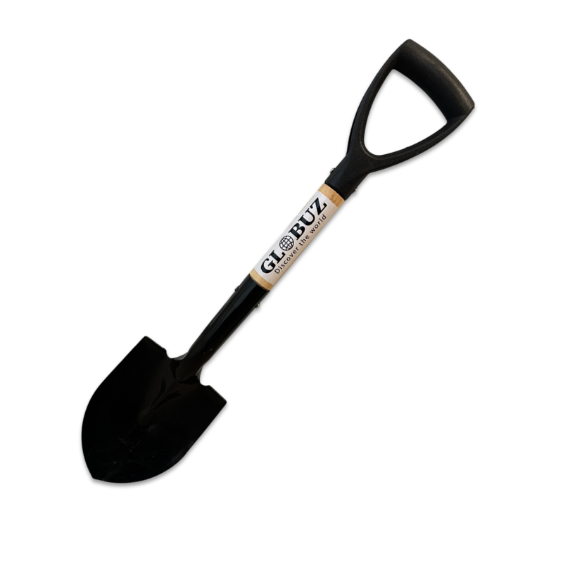 Metaldetektor | Globuz | Mini metaldetektor spade - Treasurehunter.dk