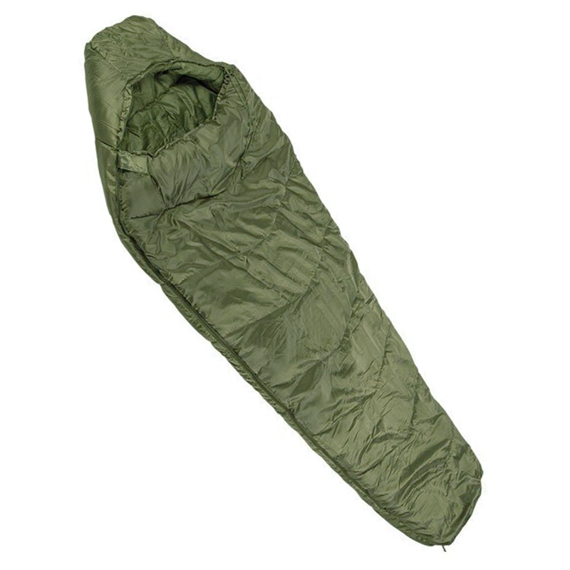 Mil-Tec sovepose Mumie, 500g Olvie | OUTDOOR - Treasurehunter.dk