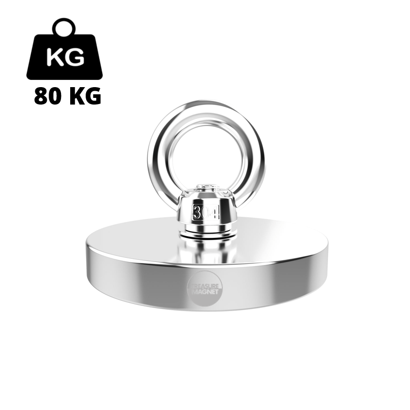 Fiskemagnet | Magnetfiskeri - 80KG fiskemagnet. Perfekt til børn