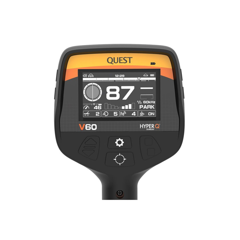 Quest V60 | Simultan multifrekvens Metaldetektor - Treasurehunter.dk