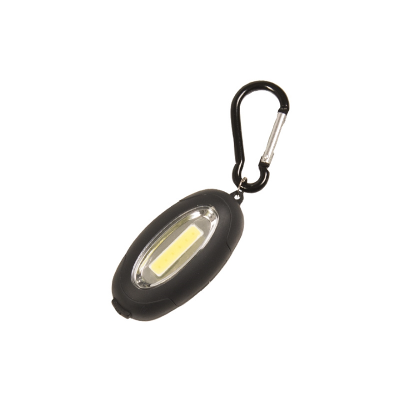 Mil-Tec - Mini lygte med karabin og magnet