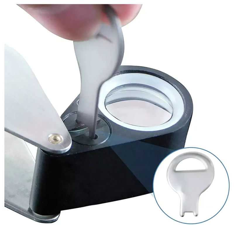 Globuz Indslagslup 10x med LED & UV – til rav & andre fund