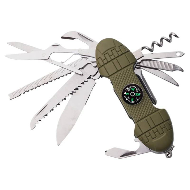 Globuz - 11-i-1 Multitool - Outdoor Foldekniv