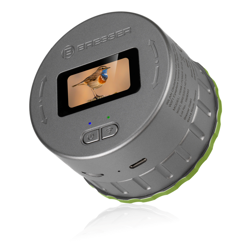 BRESSER WiFi Okularkamera med display Full HD (Ø30-65mm)