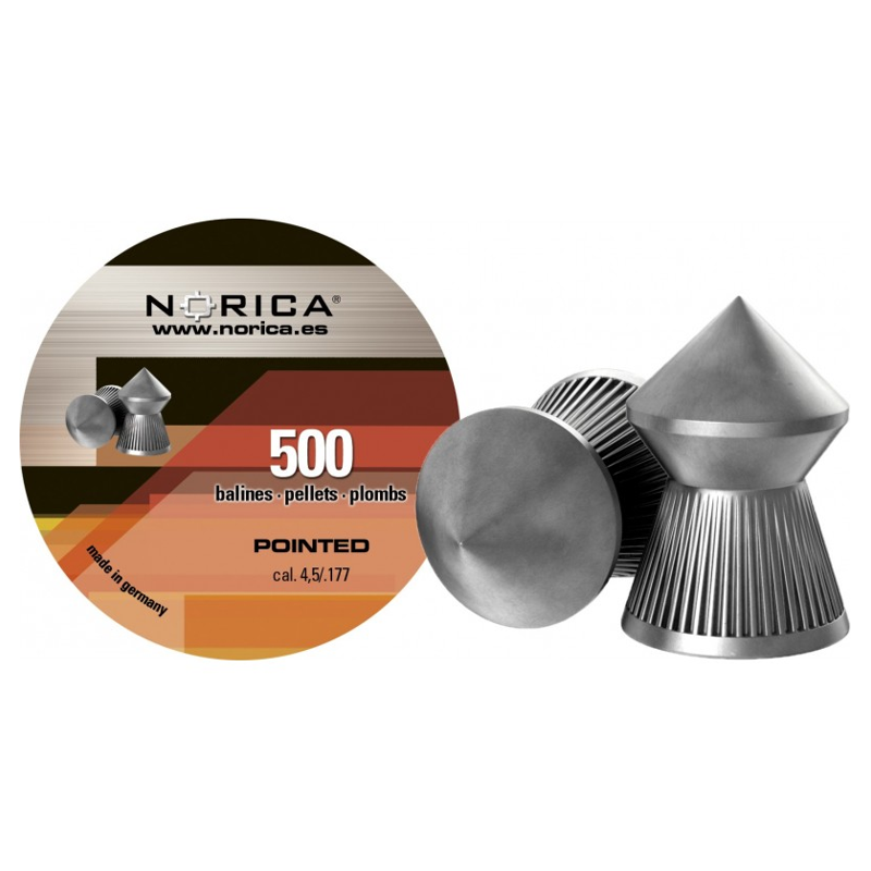 Norica - Hagl Pointed, 4.5mm
