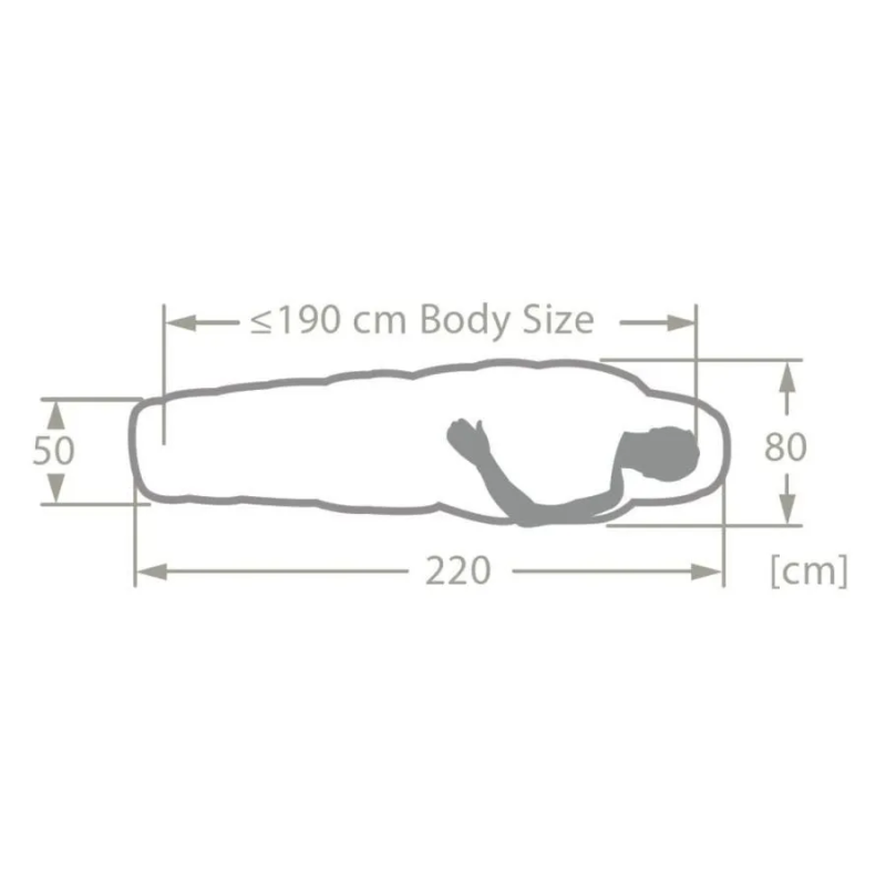 VAUDE SIOUX 400 II SYN | 2-Sæsons Sovepose