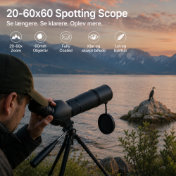 Udsigtskikkert | Globuz - 20-60x60 Spotting Scope