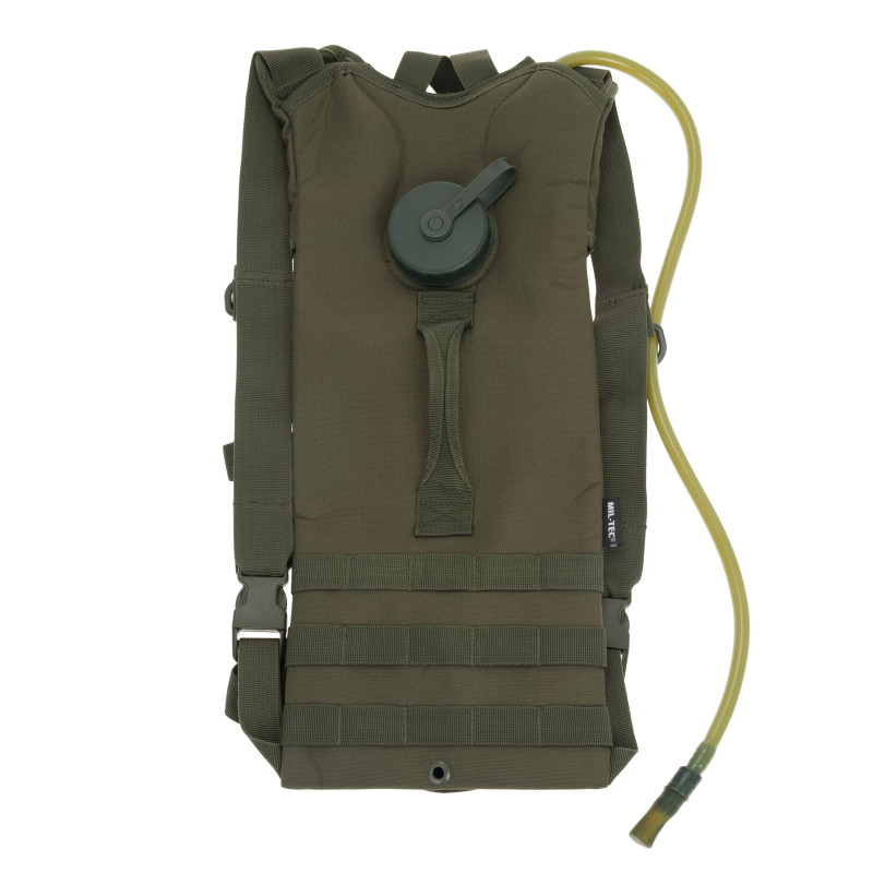 Mil-Tec Hydration Pack Basic 3L Olive | Drikkesystem med 3 Liter Vandbeholder
