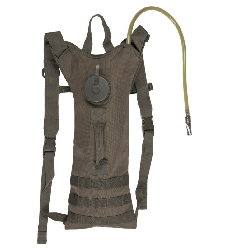 Mil-Tec Hydration Pack Basic 3L Olive | Drikkesystem med 3 Liter Vandbeholder